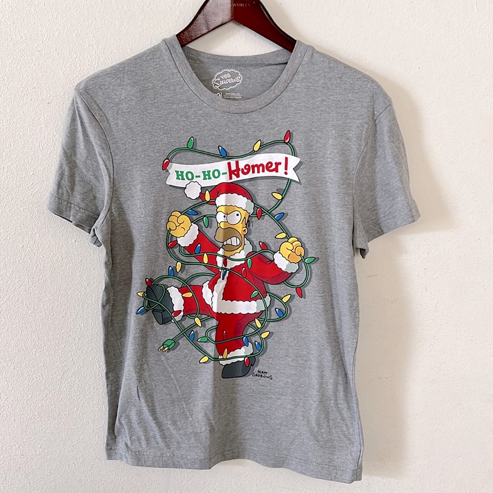 Simpsons Christmas Homer Shirt
